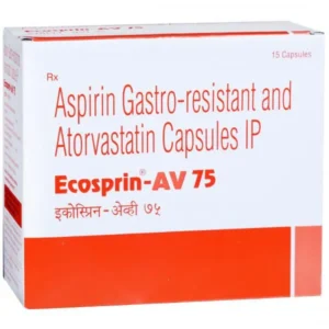 Ecosprin AV 75 mg (Atorvastatin/Aspirin)