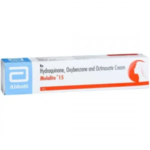 Melalite 15 Cream (Hydroquinone/Octinoxate/Oxybenzone)