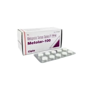 Metolar 100 mg (Metoprolol)