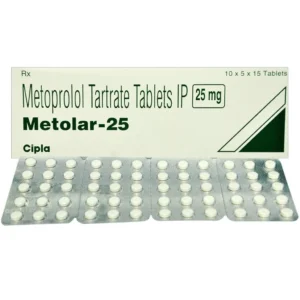 Metolar 25 mg (Metoprolol)